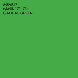 #45AB47 - Chateau Green Color Image